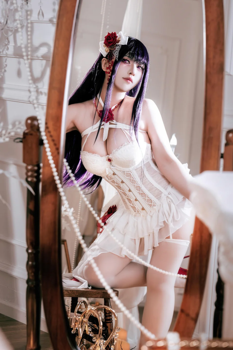 半半子_No_096_Nikke：胜利女神_米哈拉_羁绊锁链_58P_387MB tg@simisebaisi 【丝足阁】042.webp